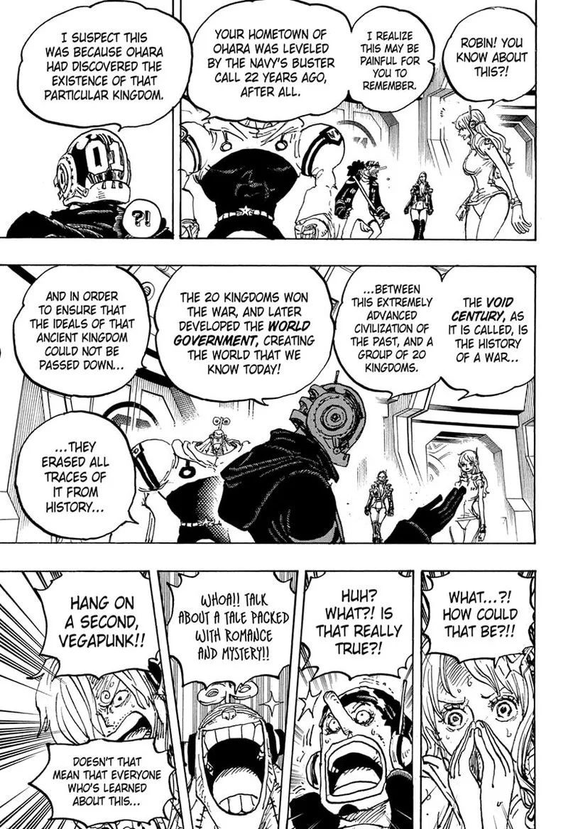 One Piece Chapter 1066: The Will of Ohara – Page 3