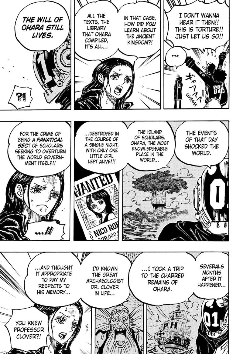 One Piece Chapter 1066: The Will of Ohara – Page 5