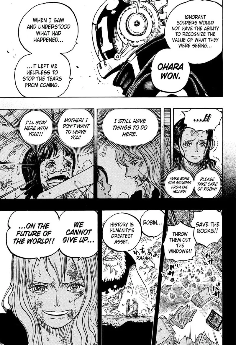 One Piece Chapter 1066: The Will of Ohara – Page 7