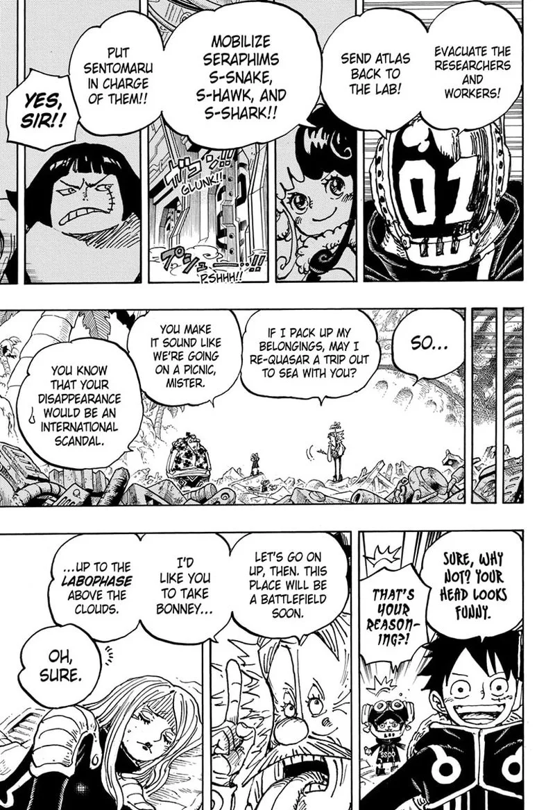 One Piece Chapter 1068: A Genius' Dream – Page 11