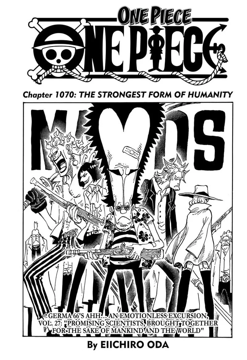 One Piece Chapter 1070: The Strongest Form of Humanity – Page 2