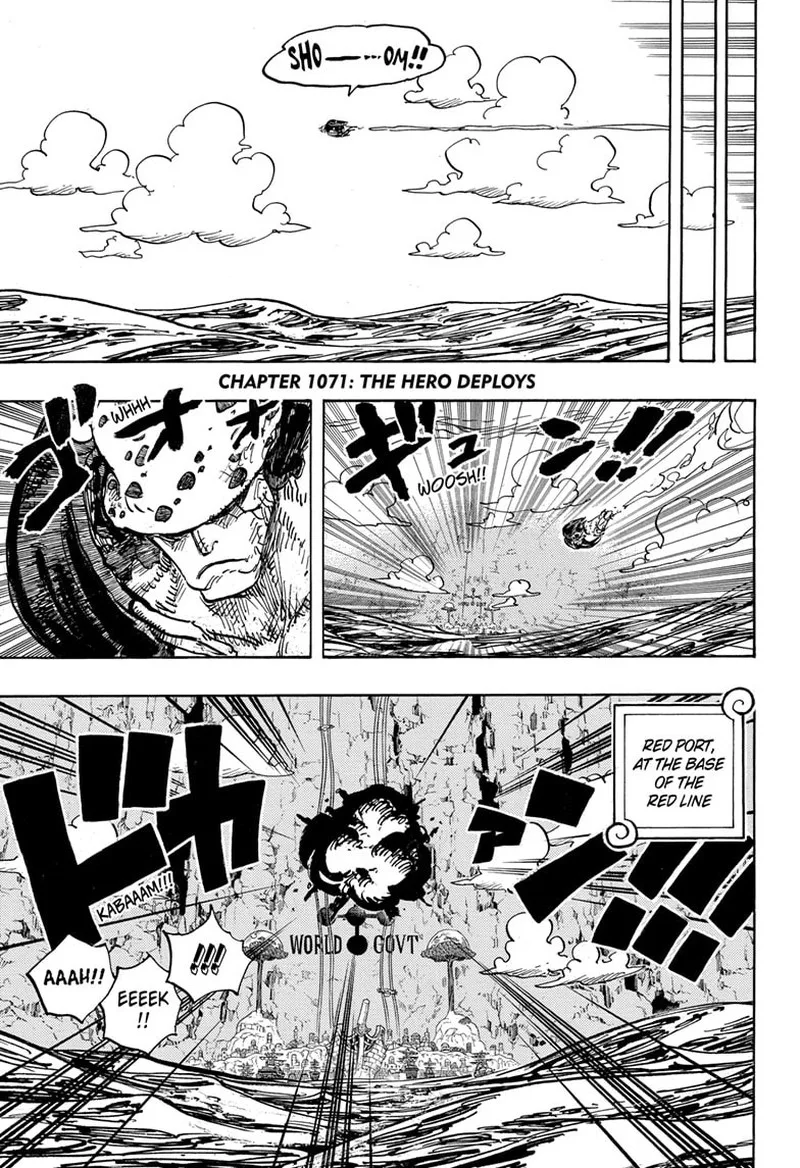 One Piece Chapter 1071: The Hero Deploys – Page 3