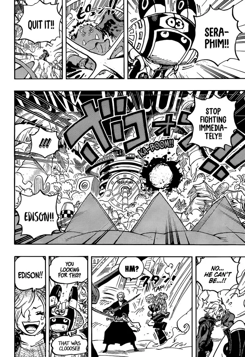 One Piece Chapter 1073: Miss Buckingham Stussy – Page 8