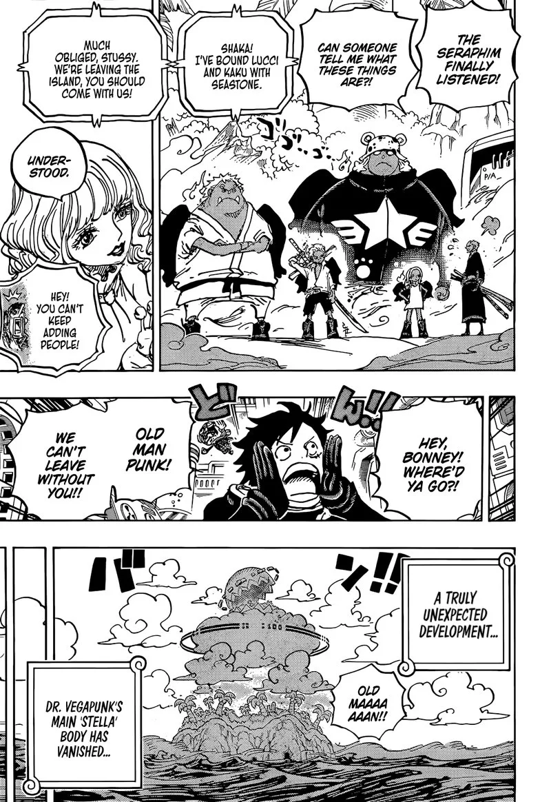 One Piece Chapter 1073: Miss Buckingham Stussy – Page 9