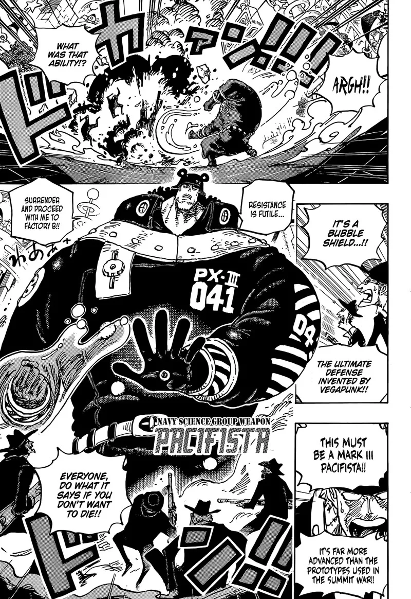 One Piece Chapter 1074: Mark III – Page 3