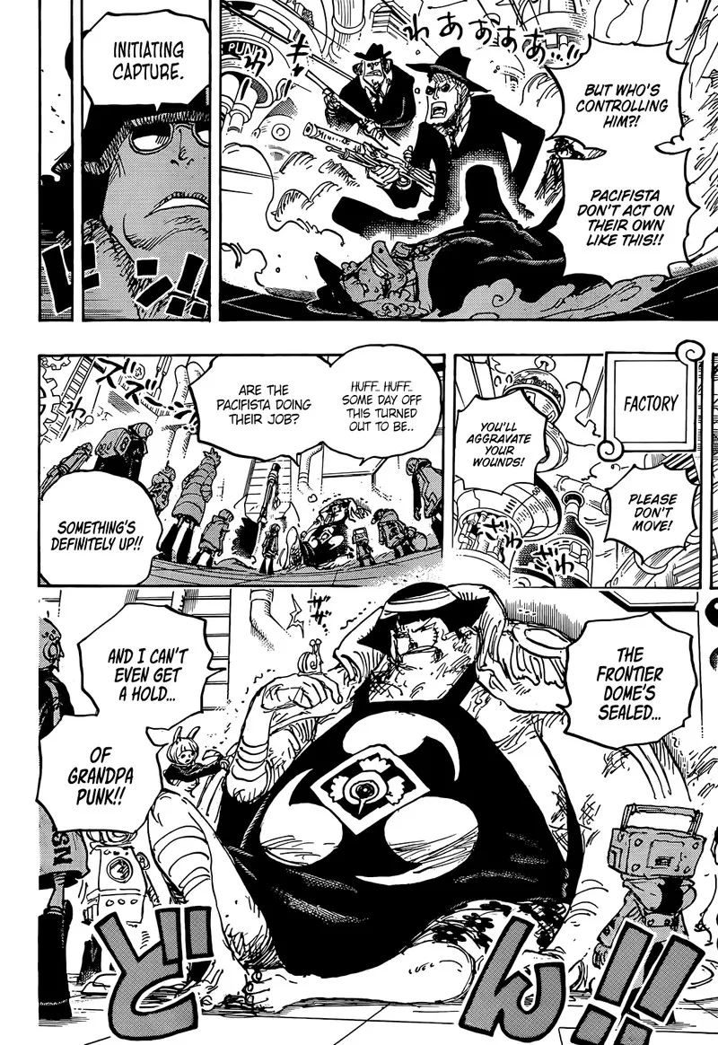 One Piece Chapter 1074: Mark III – Page 4