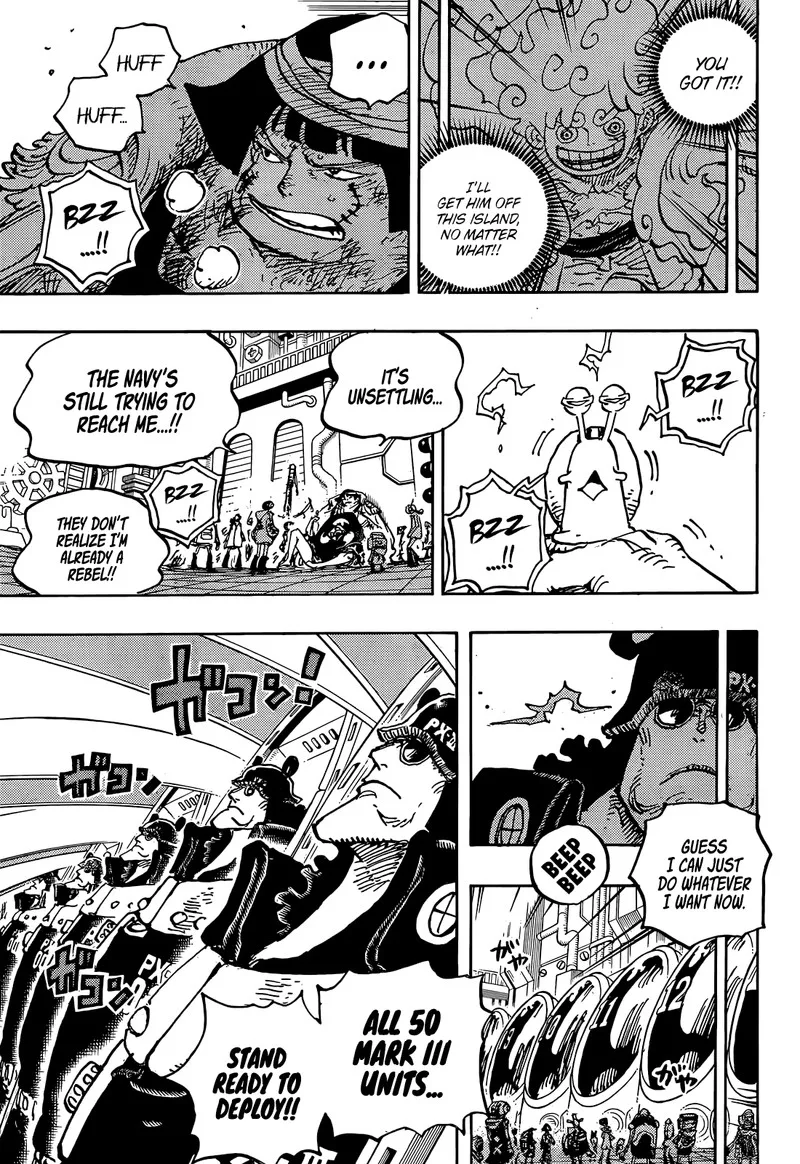 One Piece Chapter 1074: Mark III – Page 5