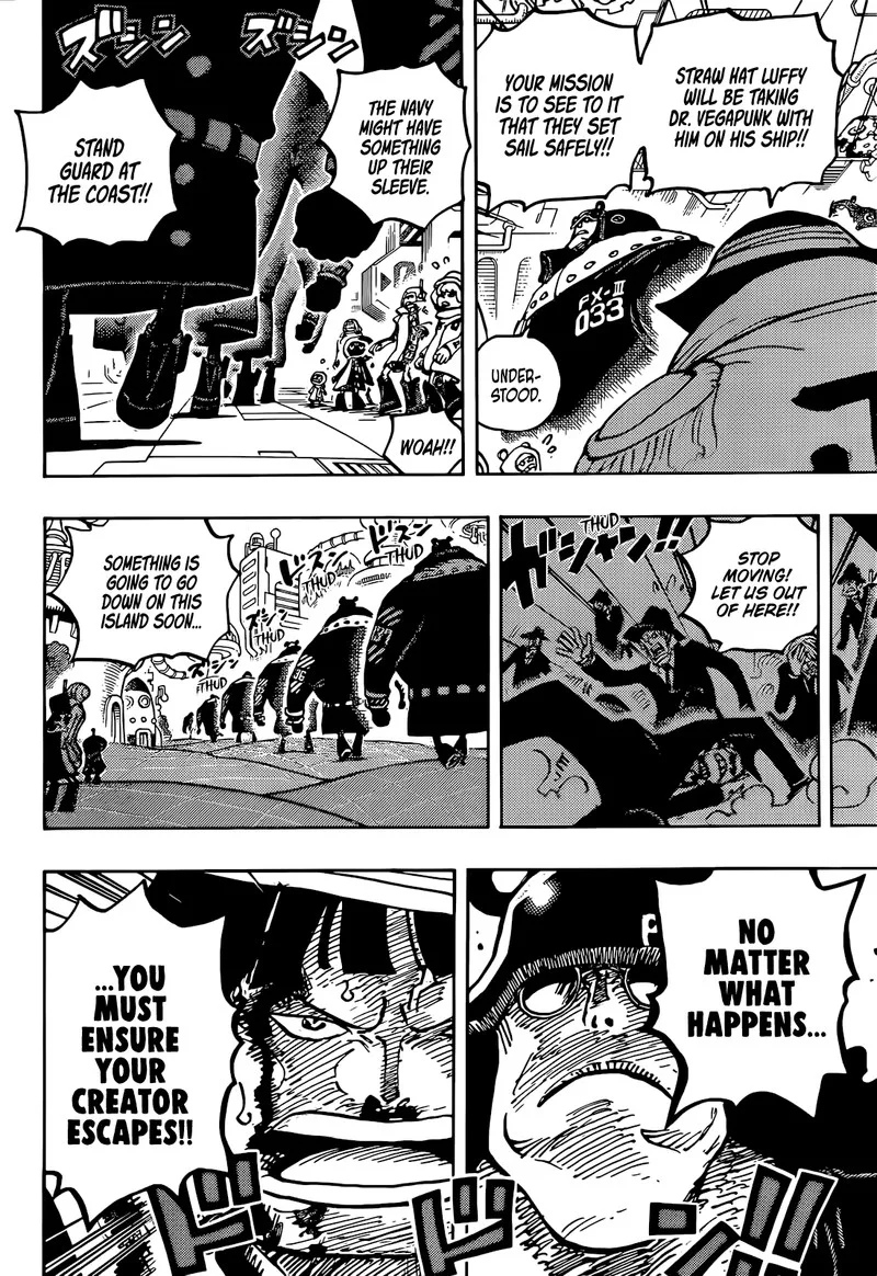 One Piece Chapter 1074: Mark III – Page 6
