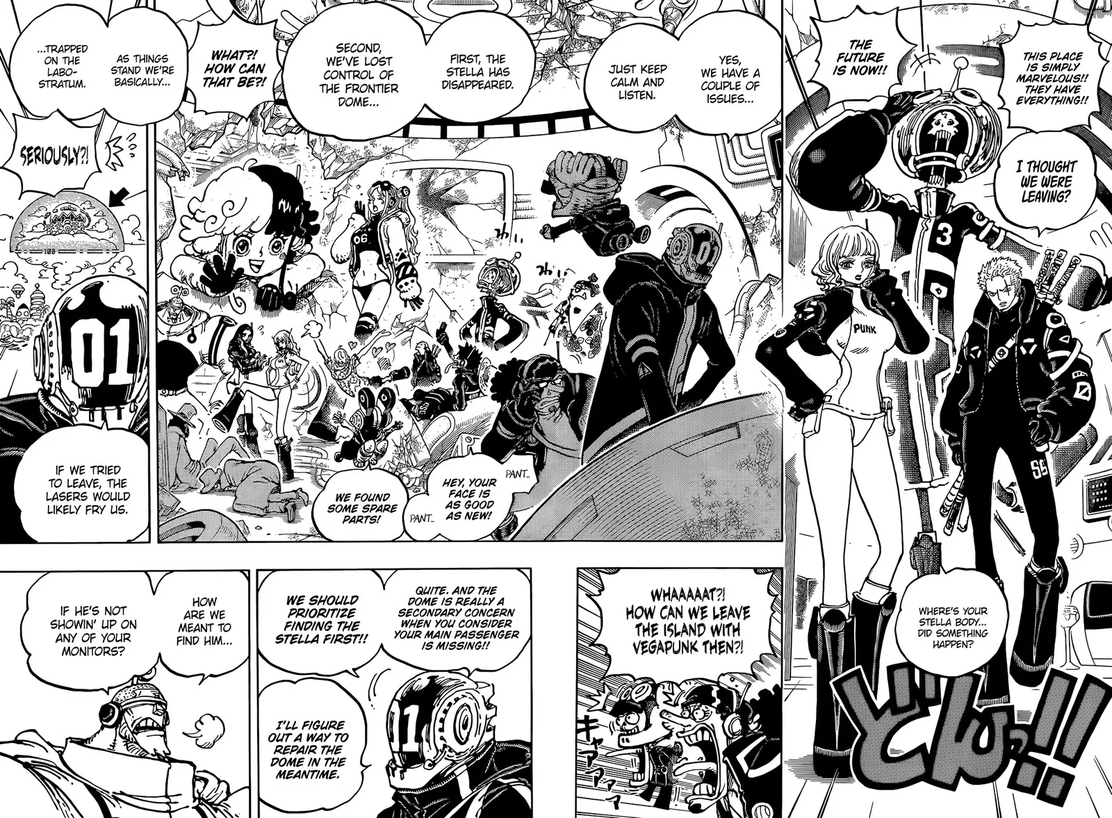 One Piece Chapter 1074: Mark III – Page 8