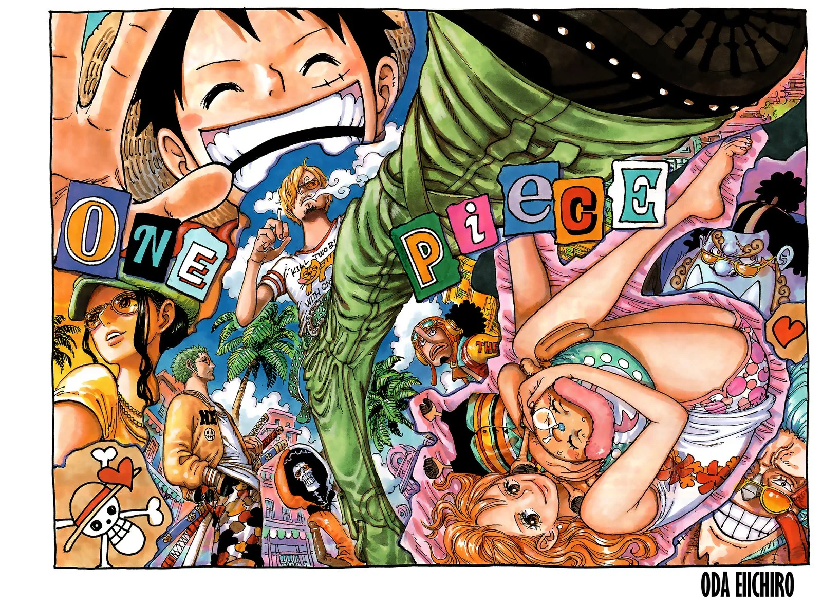 One Piece Chapter 1076: Old Friends – Page 2