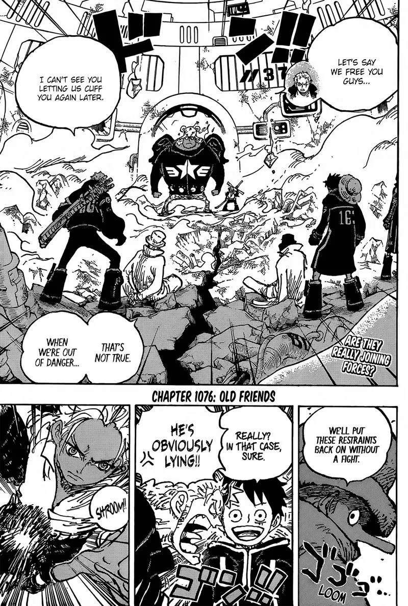 One Piece Chapter 1076: Old Friends – Page 3