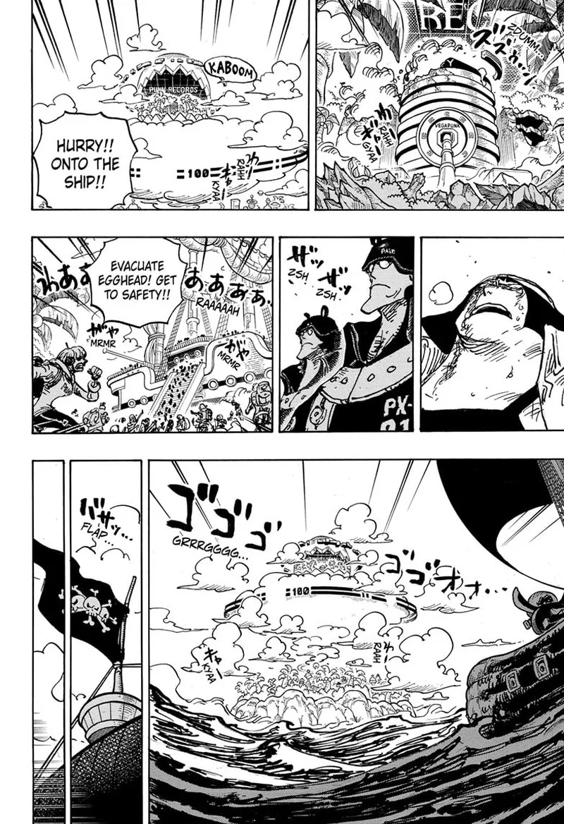 One Piece Chapter 1079: The Emperor's Crew, the Red-Haired Pirates – Page 4