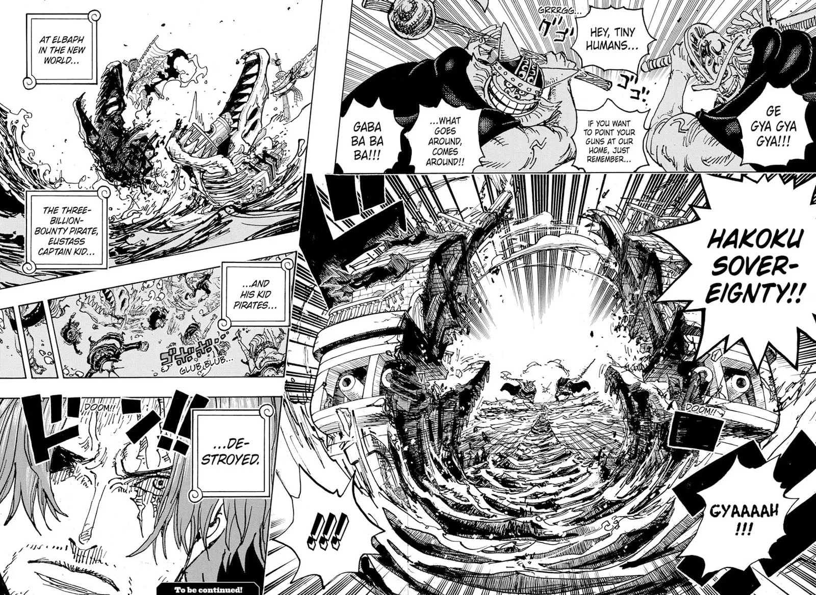 One Piece Chapter 1079: The Emperor's Crew, the Red-Haired Pirates – Page 12