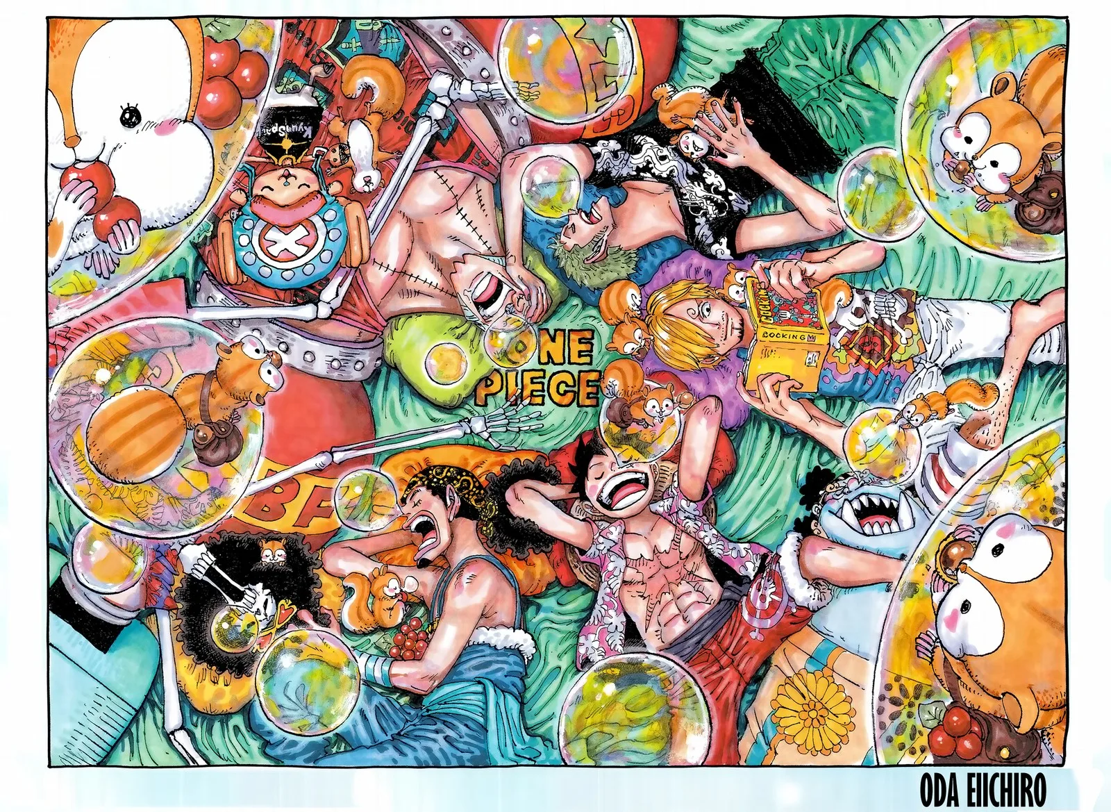 One Piece Chapter 1081: Tenth Ship Captain of the Blackbeard Pirates, Kuzan – Page 2