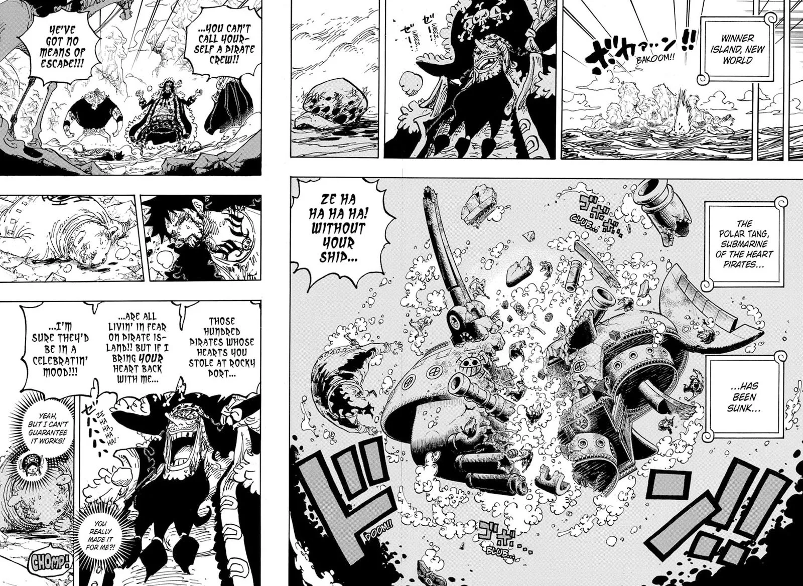 One Piece Chapter 1081: Tenth Ship Captain of the Blackbeard Pirates, Kuzan – Page 13