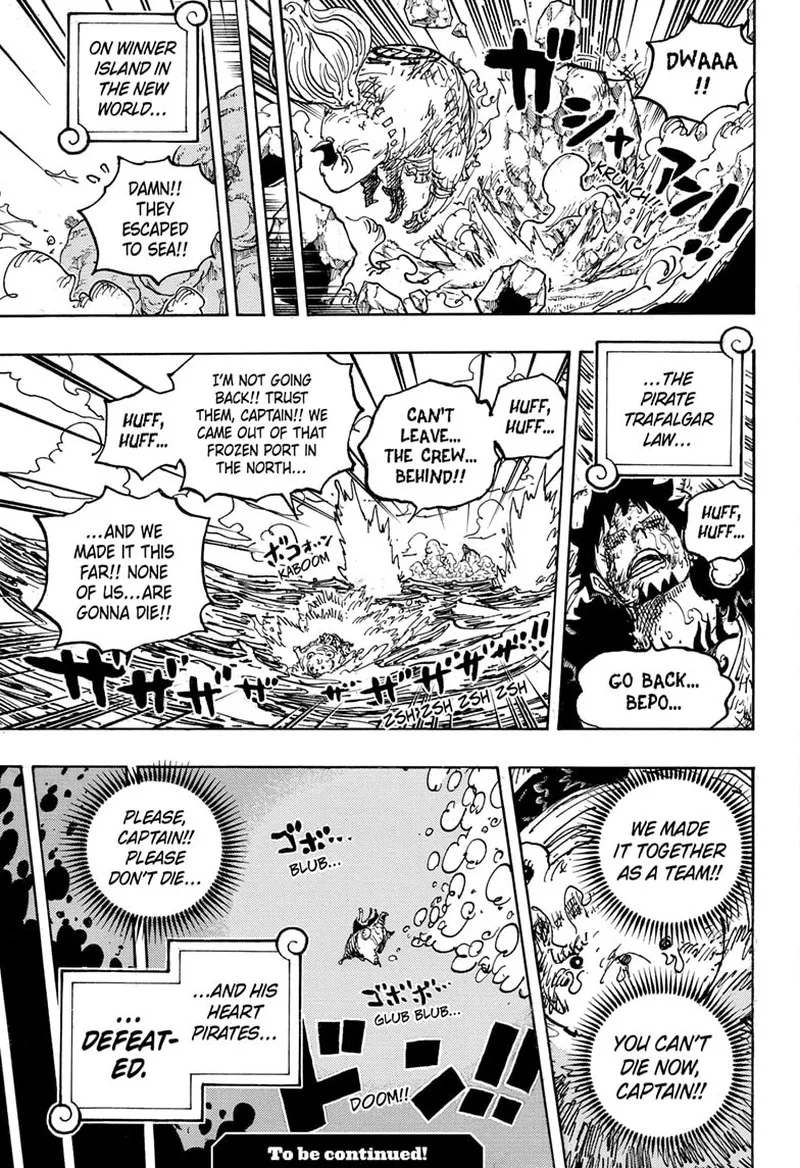 One Piece Chapter 1081: Tenth Ship Captain of the Blackbeard Pirates, Kuzan – Page 15