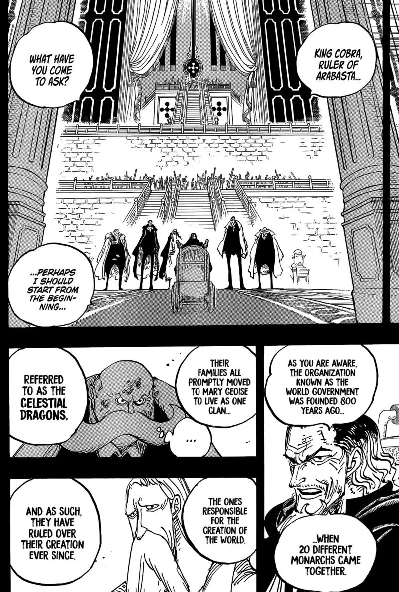 One Piece Chapter 1084: The Attempted Murder of a Celestial Dragon – Page 6