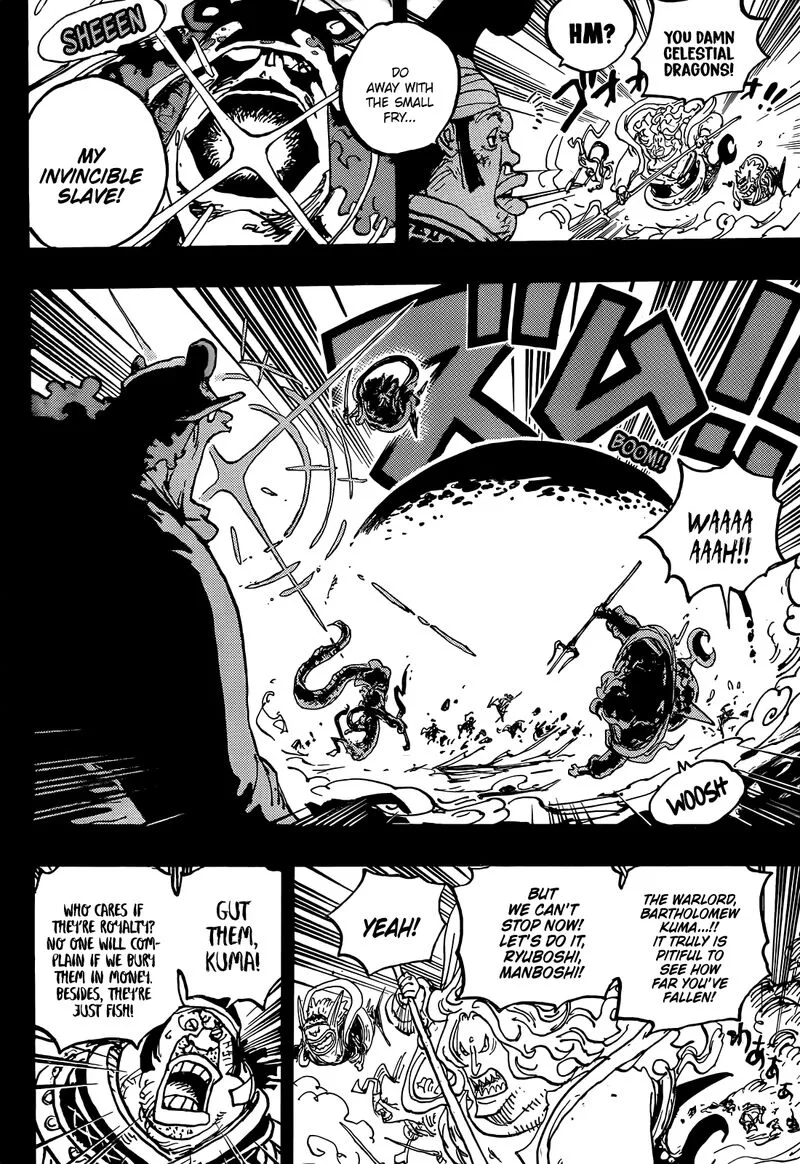One Piece Chapter 1084: The Attempted Murder of a Celestial Dragon – Page 11