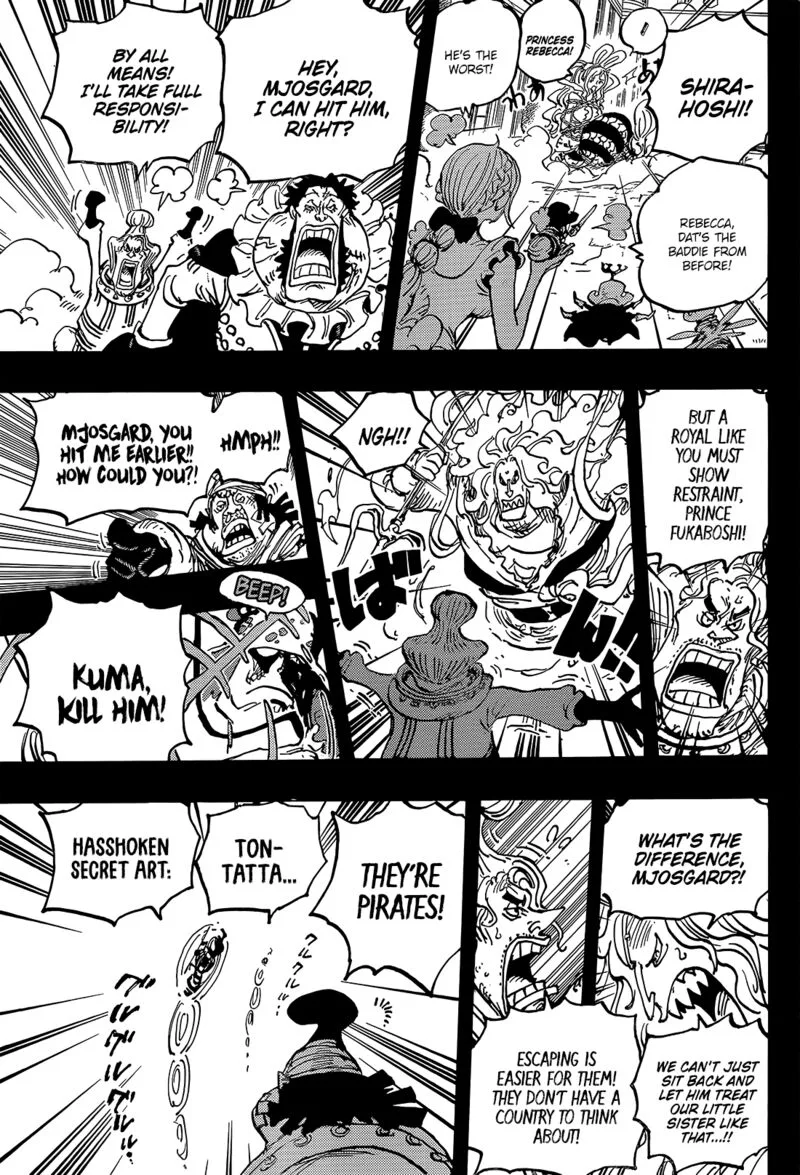 One Piece Chapter 1084: The Attempted Murder of a Celestial Dragon – Page 12