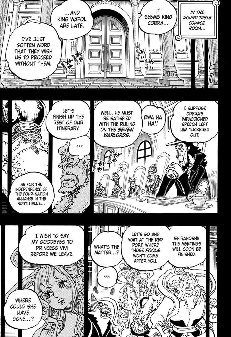 One Piece Chapter 1085: The Death of Nefertari Cobra – Page 11