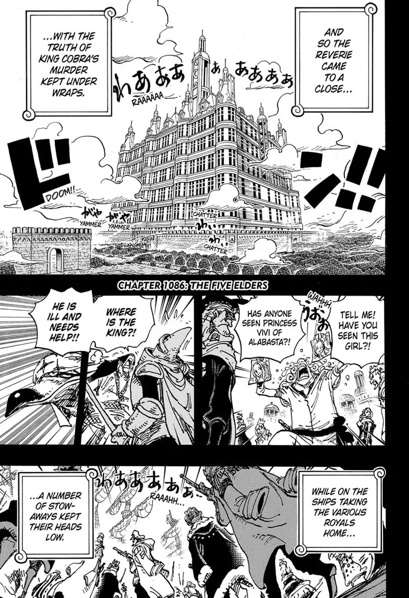 One Piece Chapter 1086: The Five Elders – Page 2