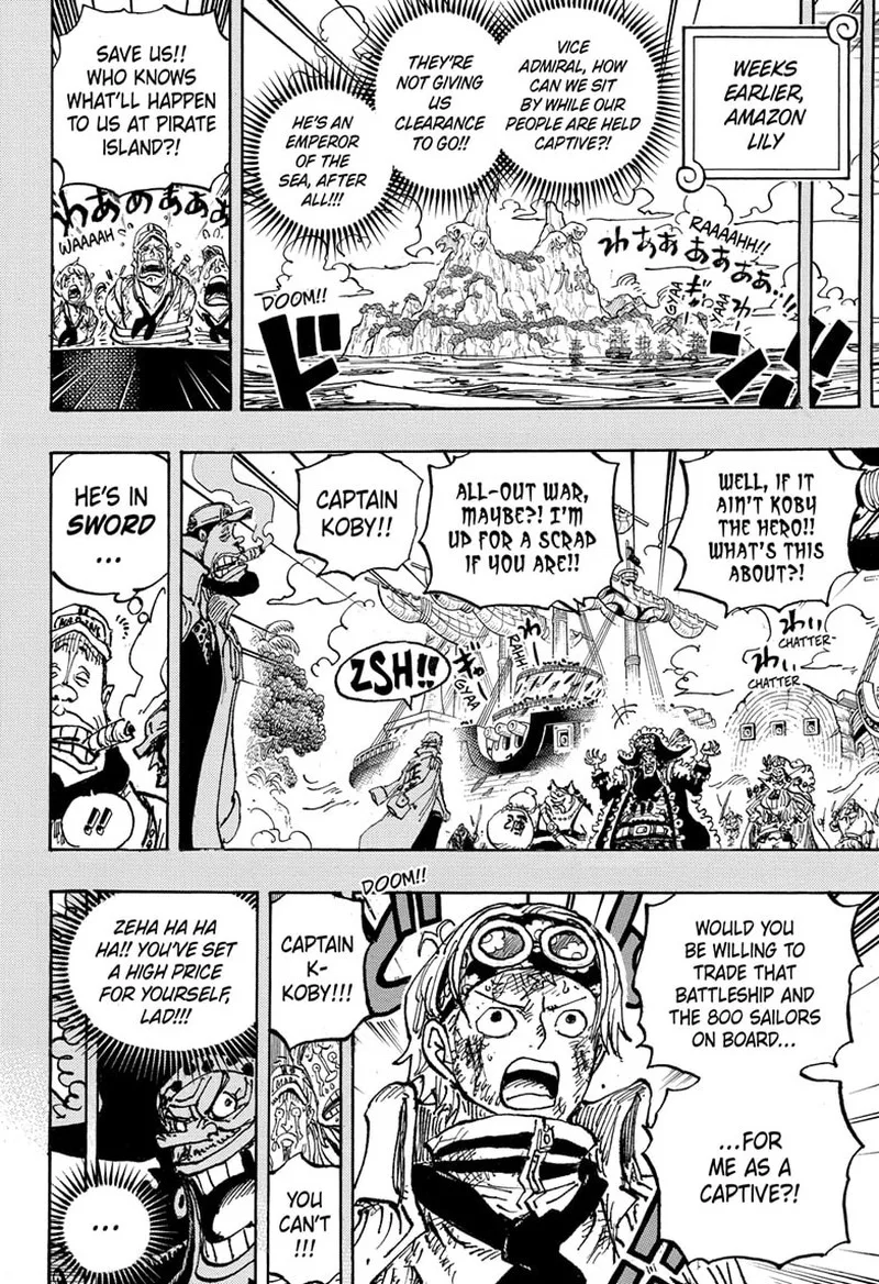 One Piece Chapter 1088: Final Lesson – Page 3