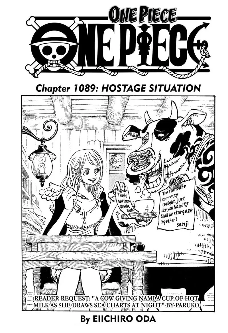 One Piece Chapter 1089: Hostage Situation – Page 2