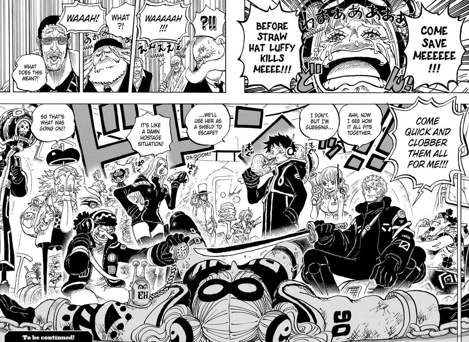 One Piece Chapter 1089: Hostage Situation – Page 16