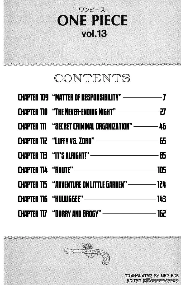 One Piece Chapter 109: Problems with Responsibilty – Page 6