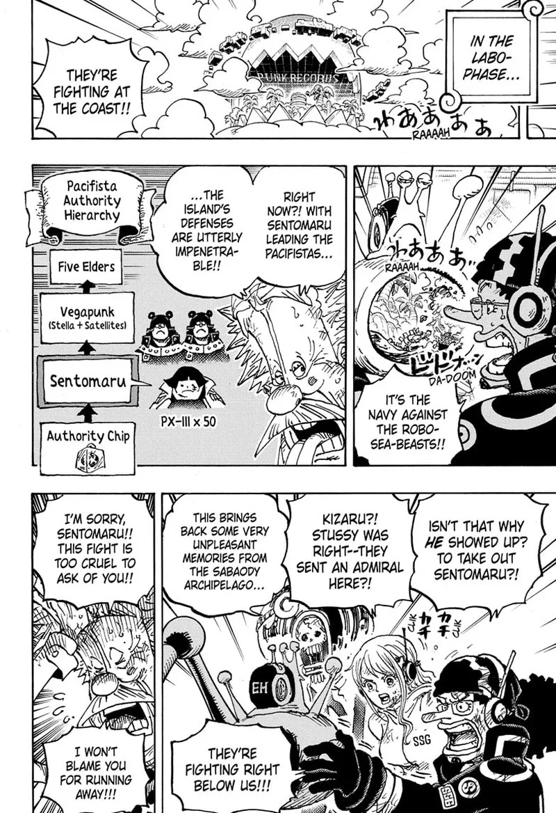 One Piece Chapter 1091: Sentomaru – Page 5