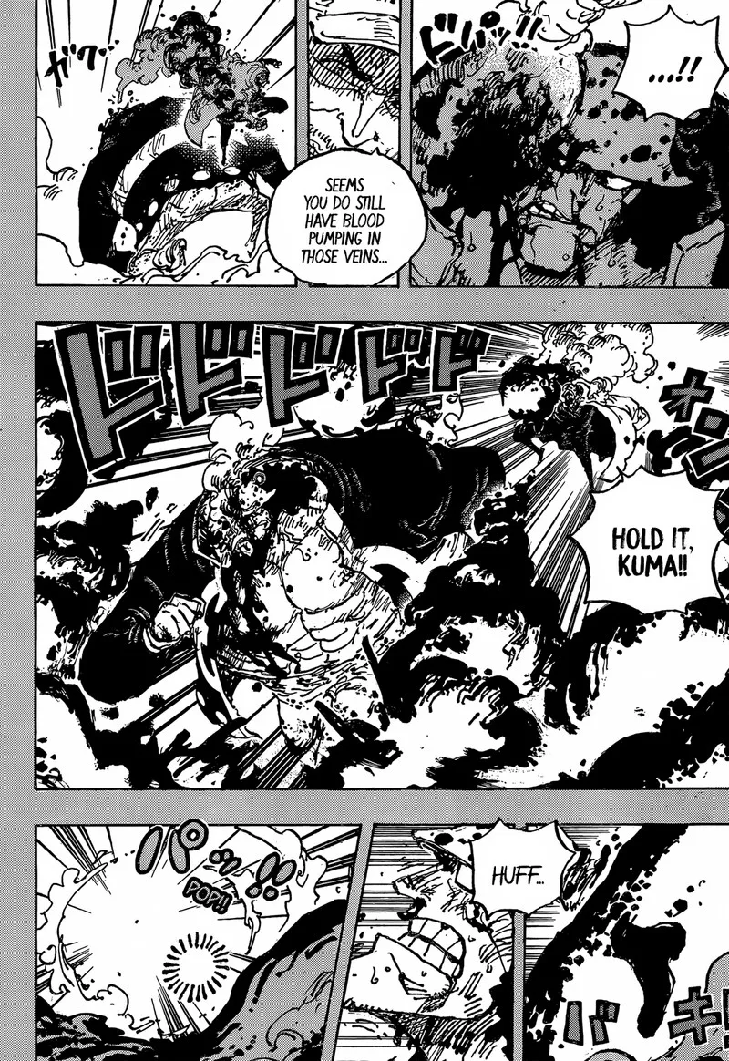 One Piece Chapter 1092: Tyrant Kuma’s Rampage through the Holy Land – Page 6