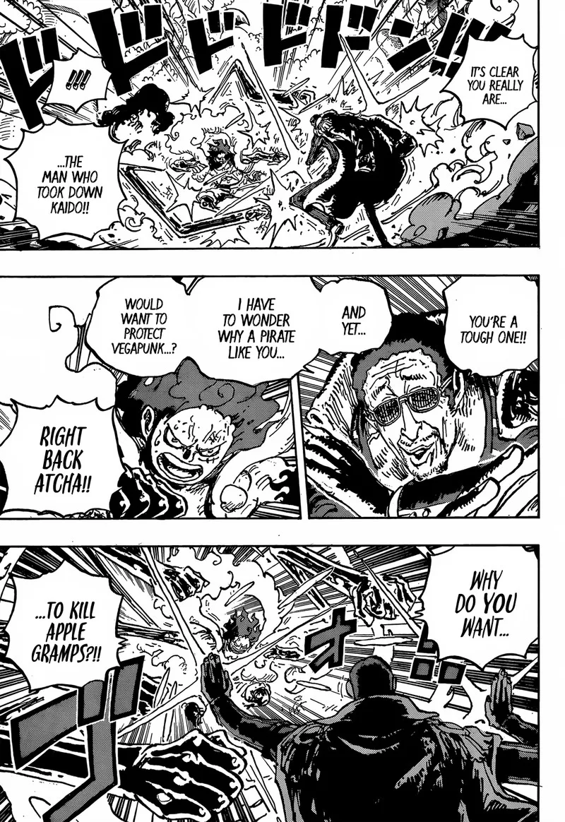 One Piece Chapter 1092: Tyrant Kuma’s Rampage through the Holy Land – Page 9