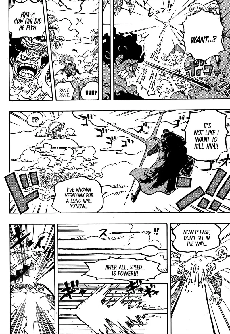 One Piece Chapter 1092: Tyrant Kuma’s Rampage through the Holy Land – Page 10