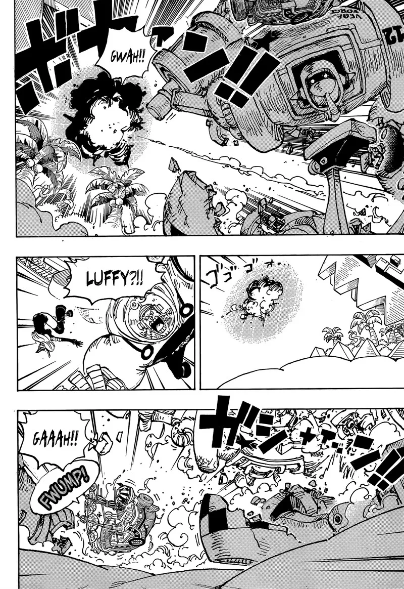One Piece Chapter 1092: Tyrant Kuma’s Rampage through the Holy Land – Page 12