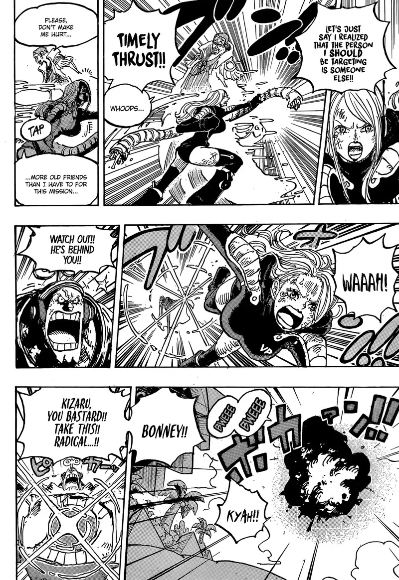 One Piece Chapter 1092: Tyrant Kuma’s Rampage through the Holy Land – Page 14