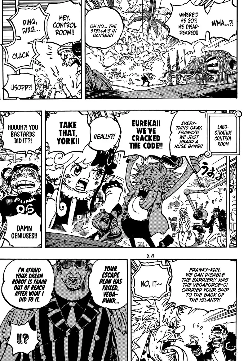 One Piece Chapter 1092: Tyrant Kuma’s Rampage through the Holy Land – Page 15