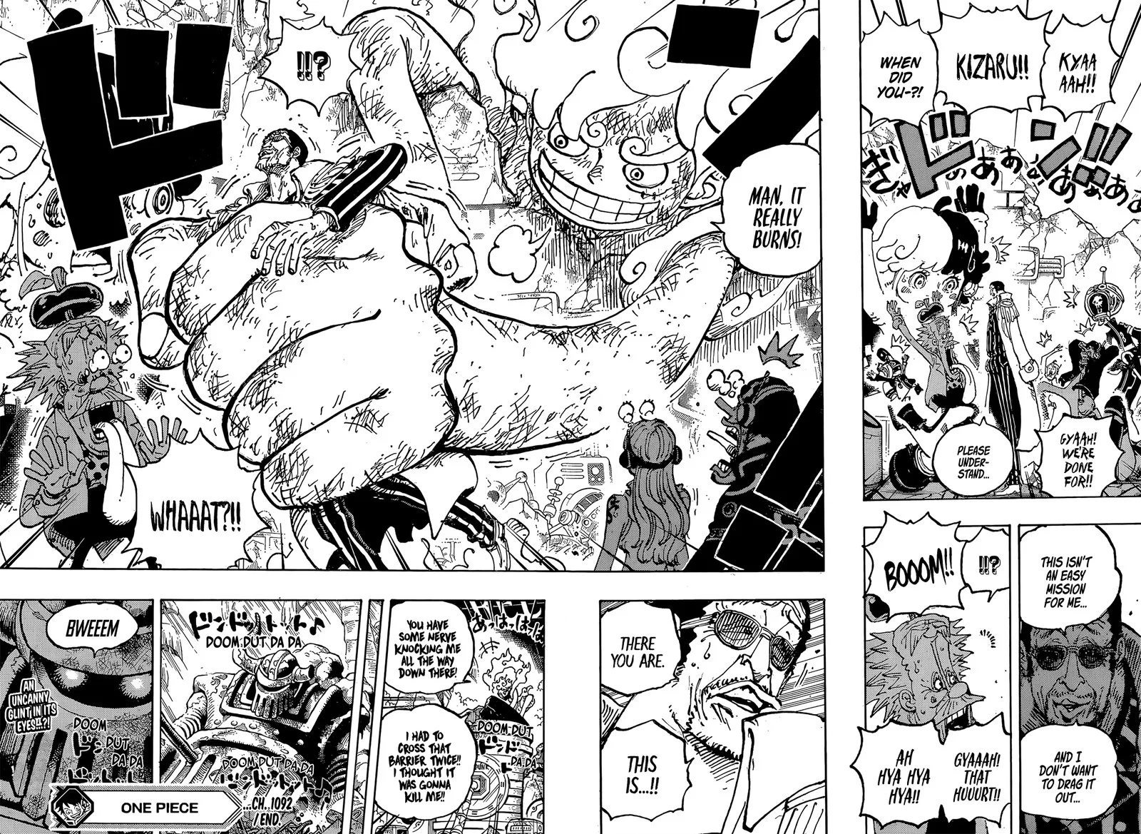 One Piece Chapter 1092: Tyrant Kuma’s Rampage through the Holy Land – Page 16