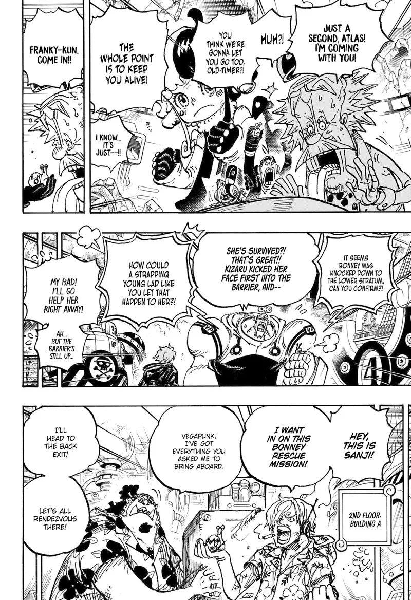 One Piece Chapter 1093: Luffy vs Kizaru – Page 4