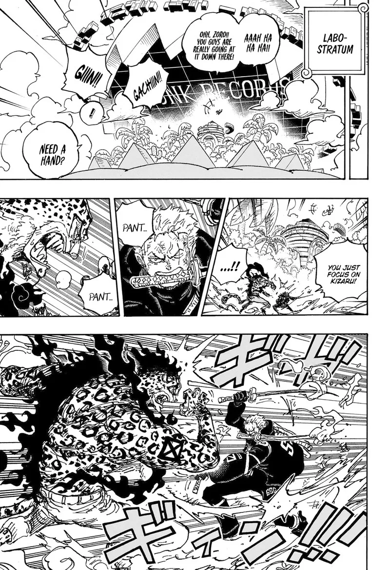 One Piece Chapter 1093: Luffy vs Kizaru – Page 7