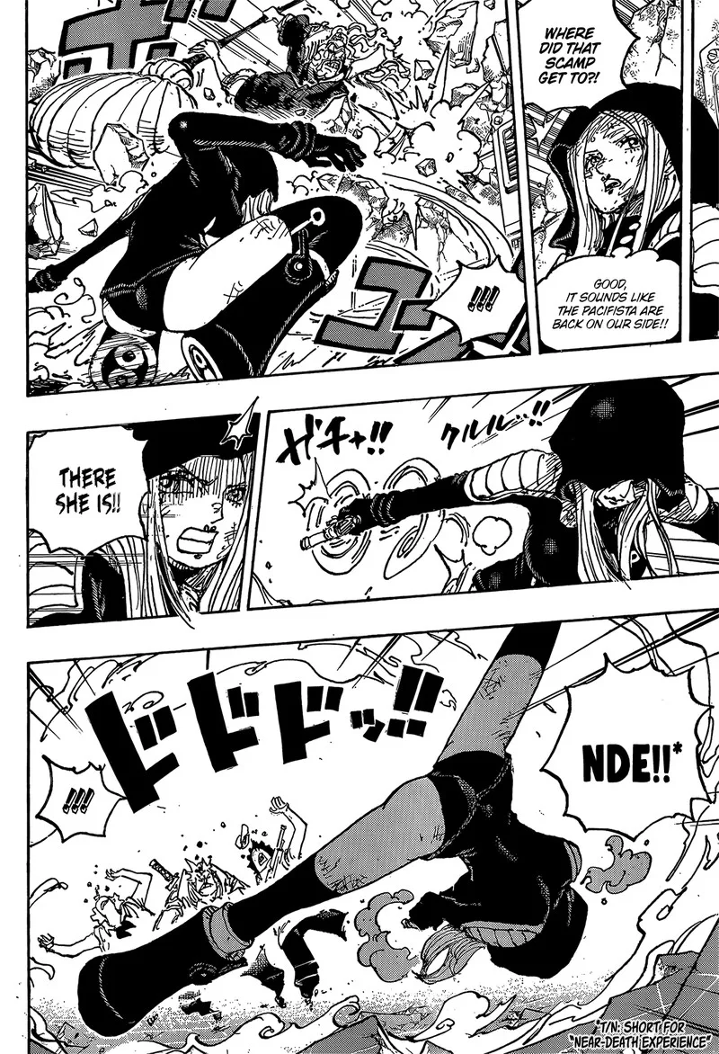 One Piece Chapter 1094: St. Jay Garcia Saturn of the Five Elders - The Defence Science Warrior God – Page 4