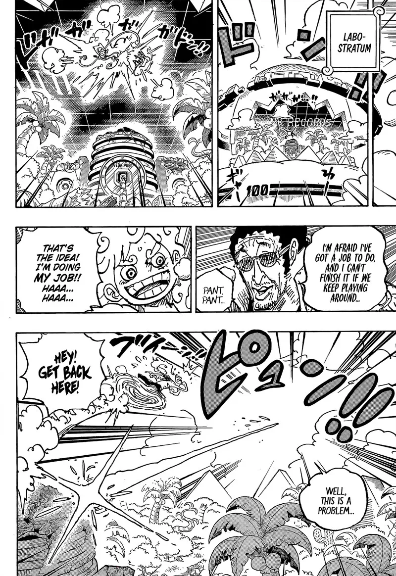 One Piece Chapter 1094: St. Jay Garcia Saturn of the Five Elders - The Defence Science Warrior God – Page 8