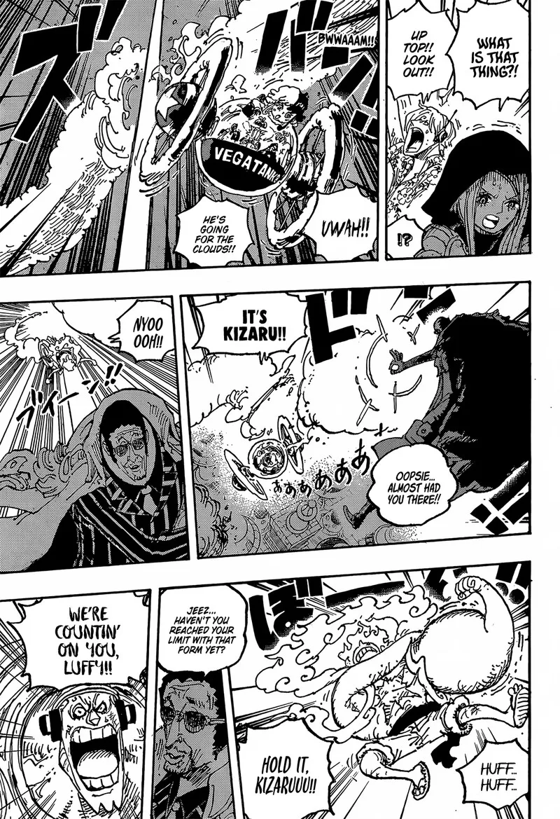One Piece Chapter 1094: St. Jay Garcia Saturn of the Five Elders - The Defence Science Warrior God – Page 13