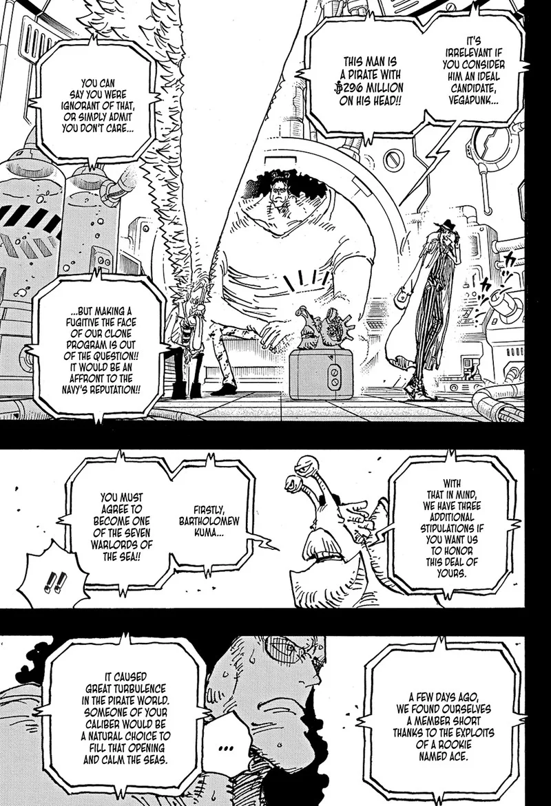 One Piece Chapter 1100: Thank you Bonney – Page 3