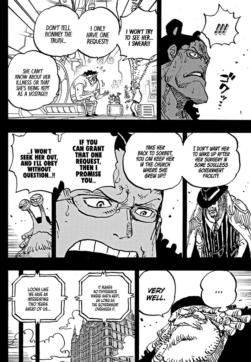 One Piece Chapter 1100: Thank you Bonney – Page 8