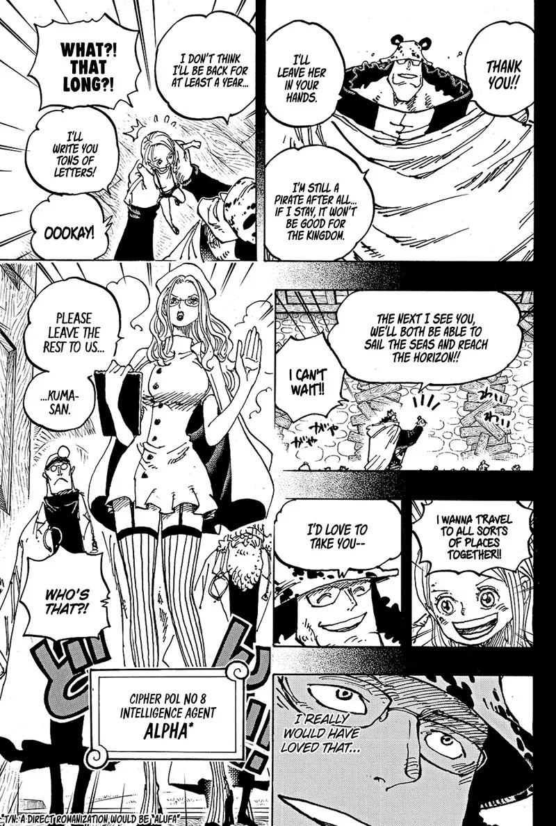 One Piece Chapter 1100: Thank you Bonney – Page 13