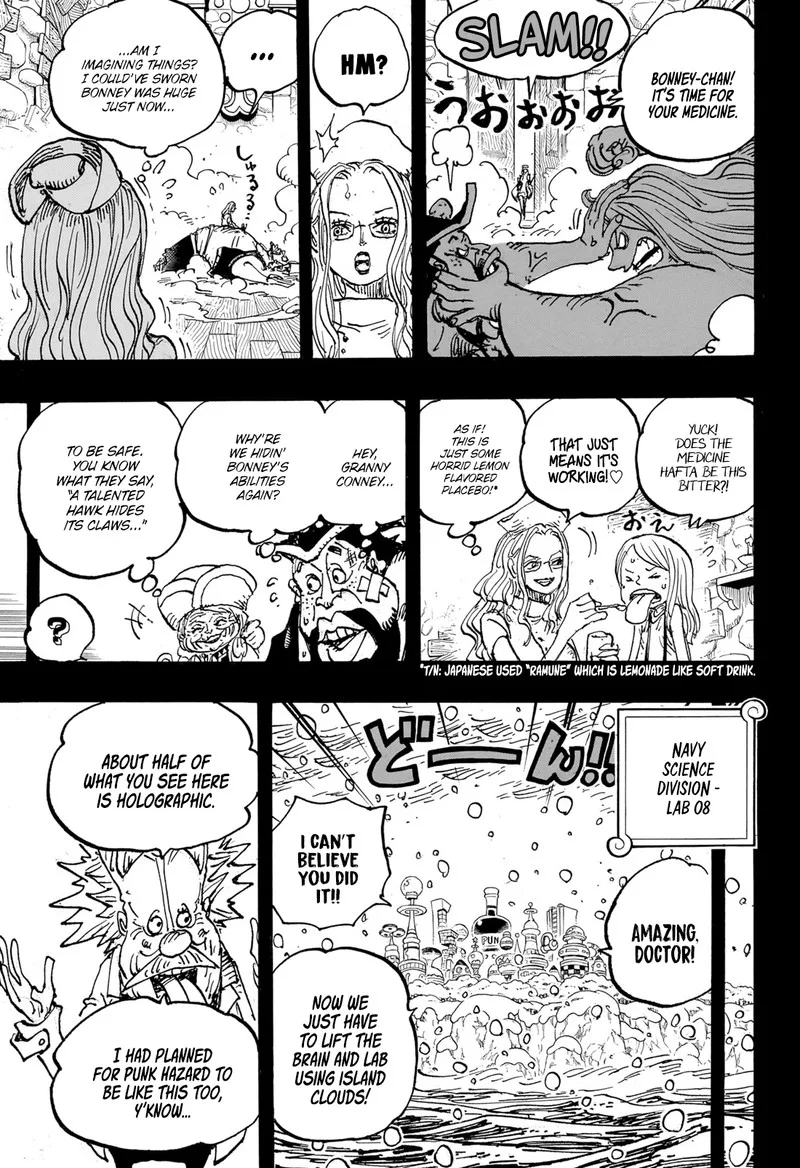 One Piece Chapter 1101: Dear Bonney – Page 9
