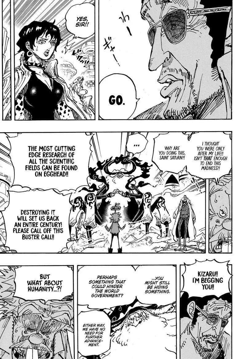 One Piece Chapter 1105: The Height of Folly – Page 3