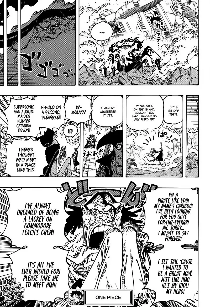One Piece Chapter 1107: I’ve been looking for you!! – Page 15