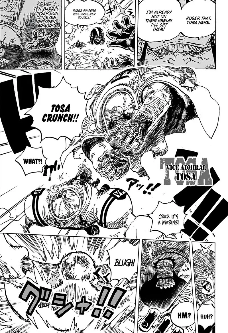 One Piece Chapter 1108: Attention, World! – Page 7