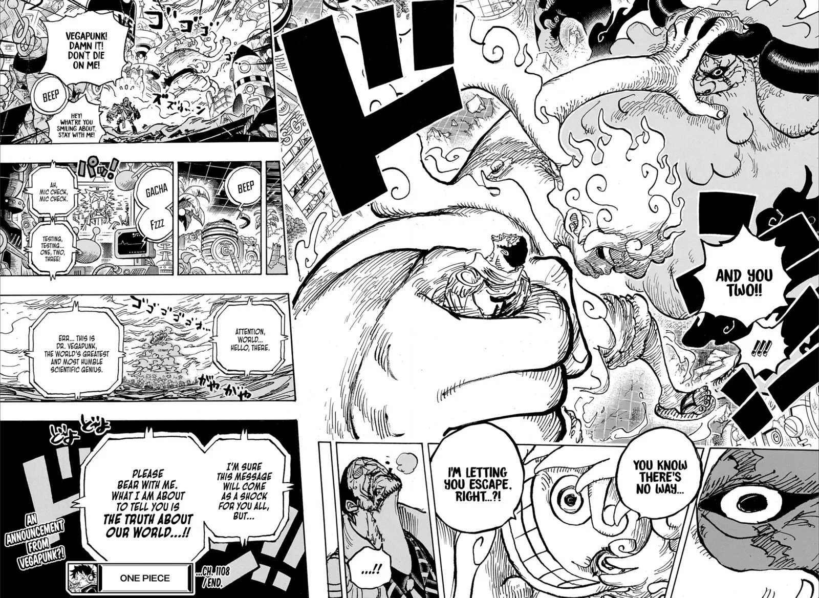One Piece Chapter 1108: Attention, World! – Page 13